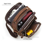 HUMERPAUL MH573 Borsa a tracolla da uomo Borsa da uomo in pelle
