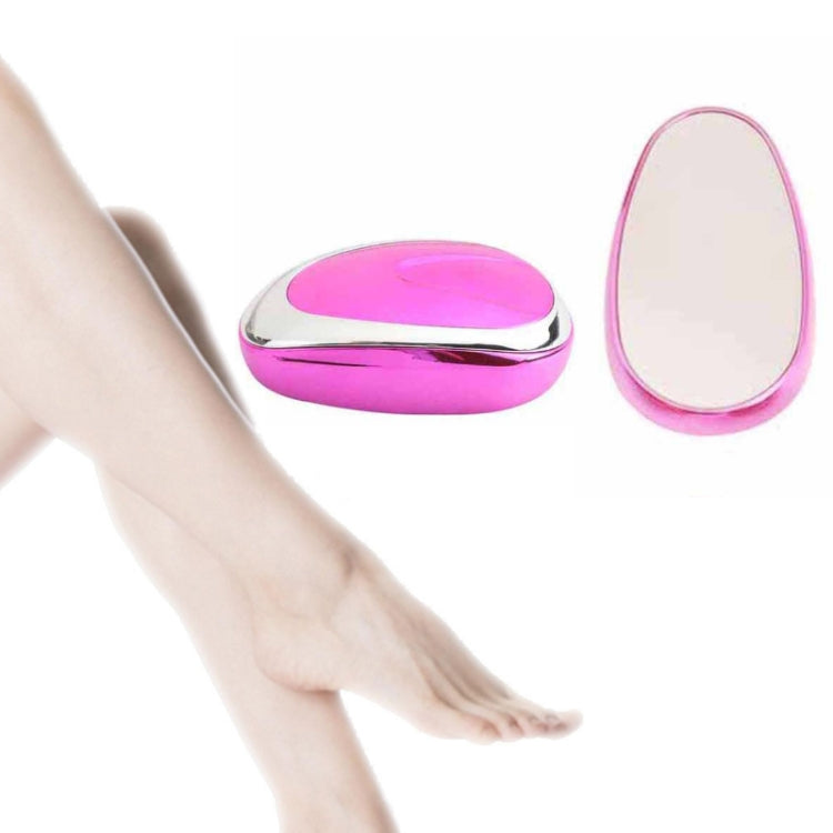 Lady Manual Epilator Crystal Dispositivo di depilazione in vetro esfoliante delicato, Rose Red, Dark Blue, Rose Gold