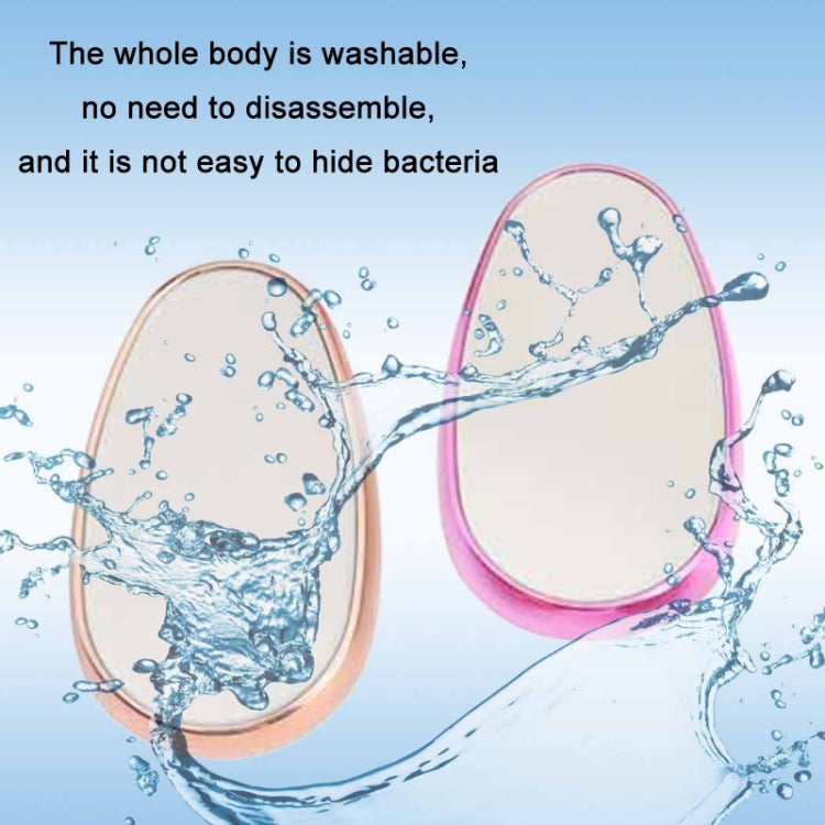 Lady Manual Epilator Crystal Dispositivo di depilazione in vetro esfoliante delicato, Rose Red, Dark Blue, Rose Gold