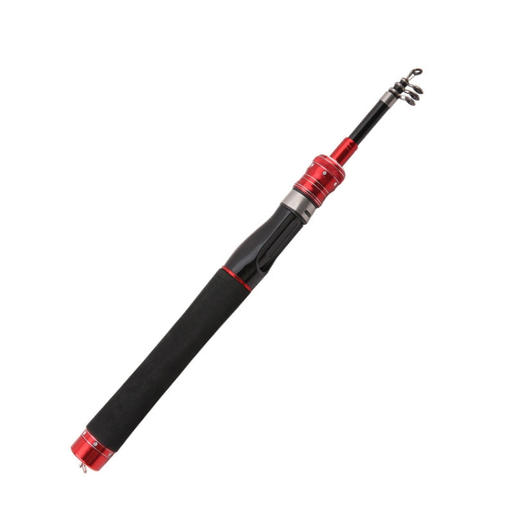 Canna da pesca telescopica Mini canna da pesca Attrezzatura da pesca portatile, 1.5m, 1.8m, 2.1m, 2.4m