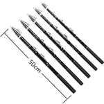 ZHANLANGWANG Canna da pesca con mini canna da lancio in carbonio, 1.8m, 2.1m, 2.4m, 2.7m, 3.0m, 3.6m