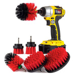 Spazzola per la pulizia delle fessure del pavimento del pneumatico dell'automobile della testa del trapano elettrico 6PCS, 6 PCS / Set Brush(Yellow), 6 PCS / Set Brush(Blue), 6 PCS / Set Brush(Red), 6 PCS / Set Brush(White), 6 PCS / Set Brush(Black)