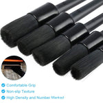 9 PCS / Set Spazzola per la pulizia dell'aria condizionata con uscita interna per auto Spazzola per la pulizia, 9pcs / set Cleaning Brush