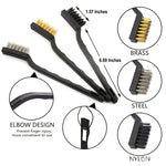 9 PCS / Set Spazzola per la pulizia dell'aria condizionata con uscita interna per auto Spazzola per la pulizia, 9pcs / set Cleaning Brush
