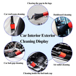 9 PCS / Set Spazzola per la pulizia dell'aria condizionata con uscita interna per auto Spazzola per la pulizia, 9pcs / set Cleaning Brush