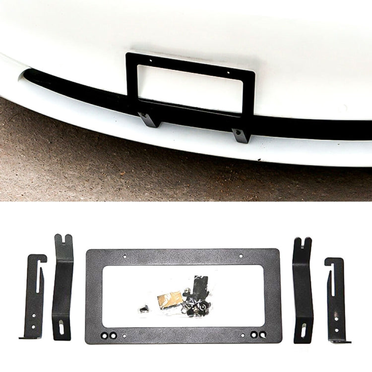 Portatarga anteriore senza punzonatura Staffa per targa americana, For Tesla Model 3, For Tesla Model Y