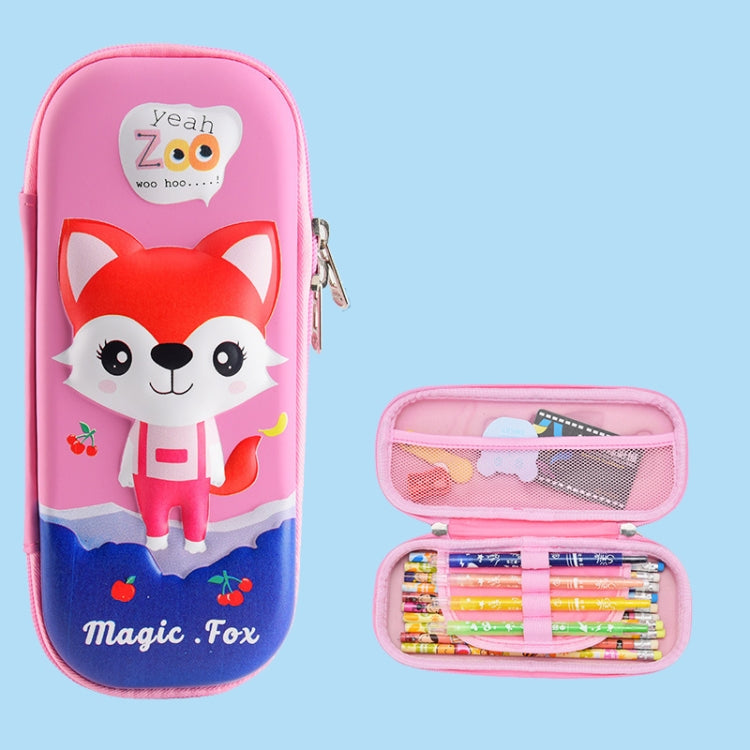 Uime EVA 3D Astuccio per cancelleria multi-scomparto Materiale scolastico per bambini, Astronaut, Rocket, Purple Pony, Rabbit, Elf Unicorn, Green Dinosaur, Red Dinosaur, Rainbow Unicorn, Big Head Unicorn, Kitten, Little Fox, Mermaid, Blue Whale        ...