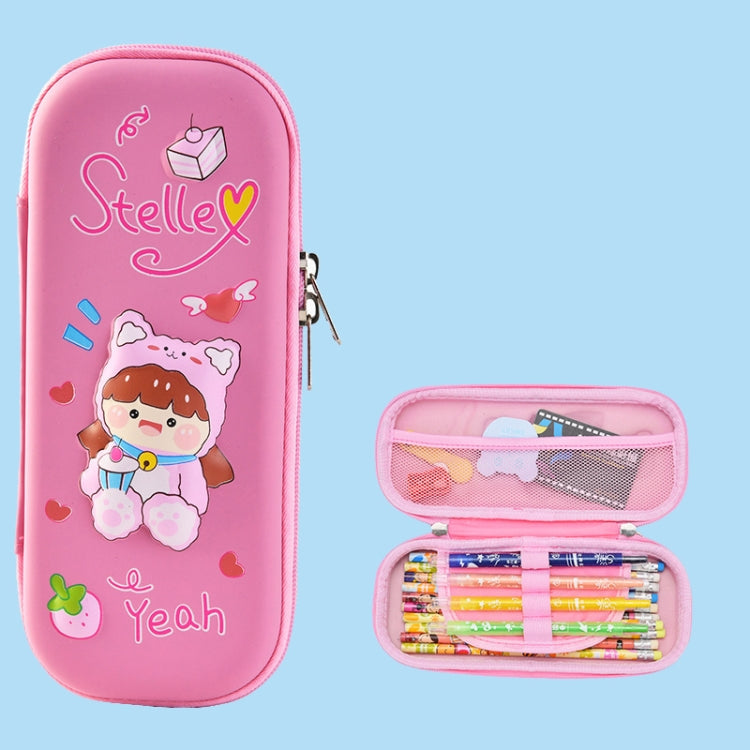 Uime EVA 3D Astuccio per cancelleria multi-scomparto Materiale scolastico per bambini, Astronaut, Rocket, Purple Pony, Rabbit, Elf Unicorn, Green Dinosaur, Red Dinosaur, Rainbow Unicorn, Big Head Unicorn, Kitten, Little Fox, Mermaid, Blue Whale        ...