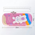 Uime EVA 3D Astuccio per cancelleria multi-scomparto Materiale scolastico per bambini, Astronaut, Rocket, Purple Pony, Rabbit, Elf Unicorn, Green Dinosaur, Red Dinosaur, Rainbow Unicorn, Big Head Unicorn, Kitten, Little Fox, Mermaid, Blue Whale        ...