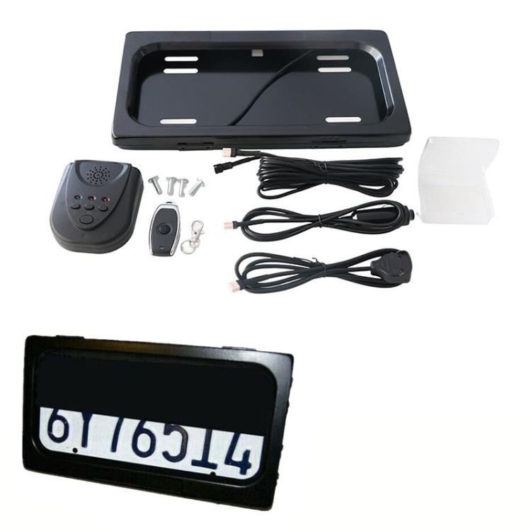 Staffa per targa con telaio per targa automobilistica standard USA, Single License Plate Bracket