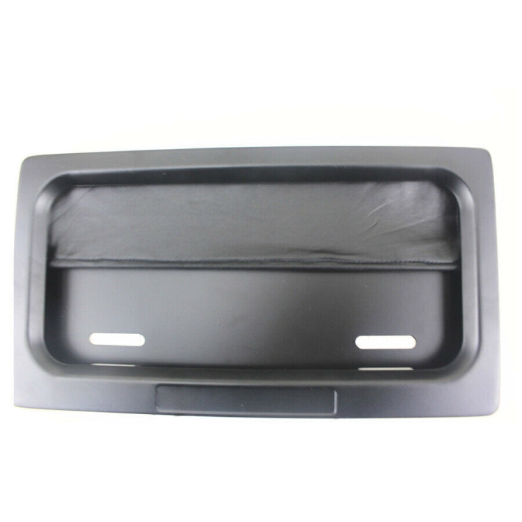 Staffa per targa cieca avvolgibile con telaio della copertura della targa del motociclo degli Stati Uniti, Roller Blind License Plate Bracket
