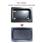 Staffa per targa cieca avvolgibile con telaio della copertura della targa del motociclo degli Stati Uniti, Roller Blind License Plate Bracket