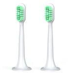 2 pezzi per Xiaomi Mijia T300 T500 testina di ricambio per spazzolino elettrico, T300 &T500 Brush (Green), T300 &T500 Brush (Pink)
