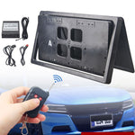 Supporto per targa retrattile per auto standard USA Supporto per targa con coperchio dell'otturatore nascosto, US Standard Flip Retractable
