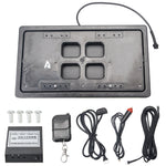 Supporto per targa retrattile per auto standard USA Supporto per targa con coperchio dell'otturatore nascosto, US Standard Flip Retractable