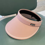 MENGLANDI Summer Outdoor Riding Anti-ultraviolet Parasole Cappello a Cilindro Vuoto, Adjustable