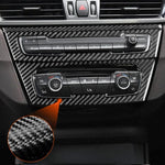 Per BMW X1 F48/X2 F39 Set di 3 adesivi per pannello autoradio e climatizzatore con guida a destra, Right-Hand Drive