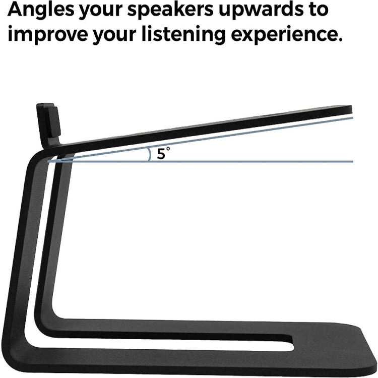 Supporto da tavolo per altoparlanti da tavolo Monitor audio, Black