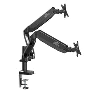 KALOC Staffa di sollevamento della pressione dell'aria del doppio schermo del desktop del monitor del computer
