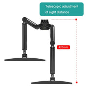 KALOC Staffa di sollevamento della pressione dell'aria del doppio schermo del desktop del monitor del computer