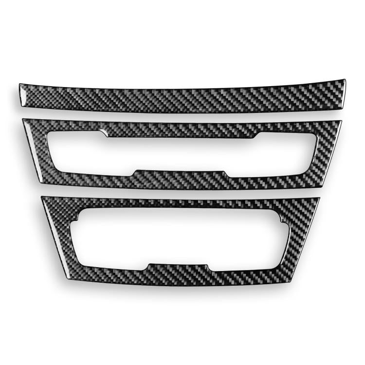 Per BMW X1 F48/X2 F39 Set di 3 adesivi per pannello autoradio e climatizzatore con guida a sinistra, Left-Hand Drive