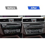 Per BMW X1 F48/X2 F39 Set di 3 adesivi per pannello autoradio e climatizzatore con guida a sinistra, Left-Hand Drive