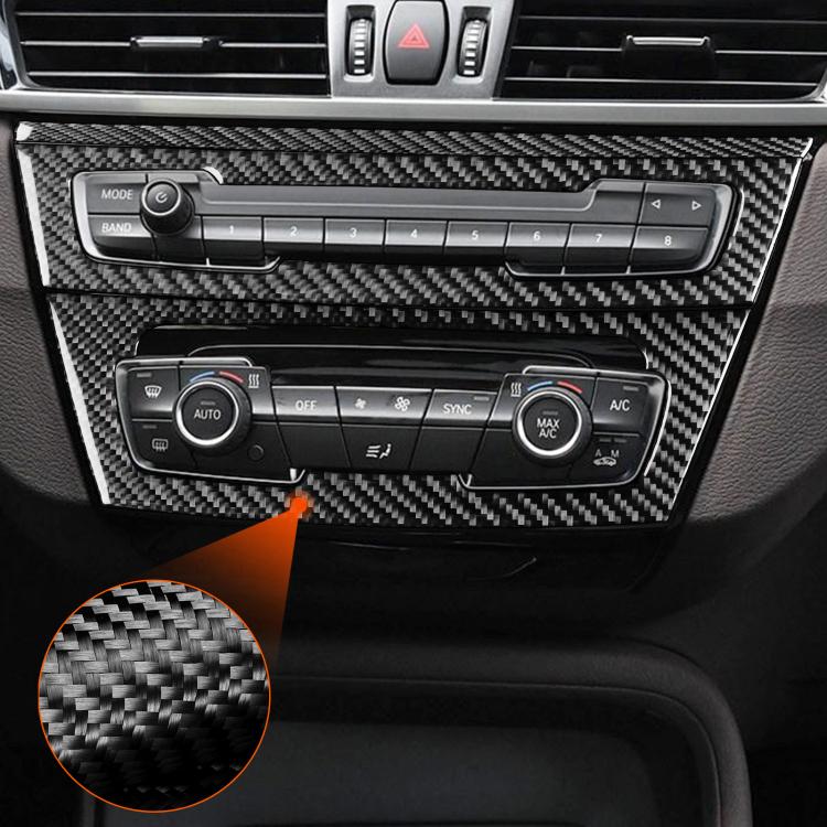 Per BMW X1 F48/X2 F39 Set di 3 adesivi per pannello autoradio e climatizzatore con guida a sinistra, Left-Hand Drive