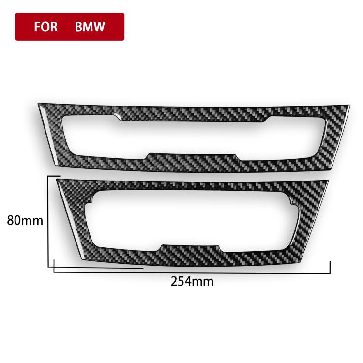 Adesivo per pannello radio e climatizzatore per BMW X1 F48/X2 F39, 2 pezzi/set