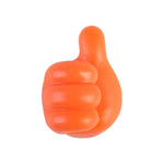 Organizzatore di cavi con gancio per pollice adesivo non perforante e antitraccia da 10 pezzi, Blue, Yellow, White, Green, Pink, Orange