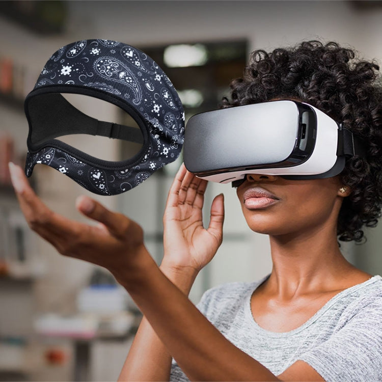 Maschera per occhi VR traspirante e regolabile in spandex