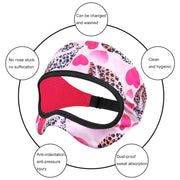 Occhiali VR Maschera per gli occhi traspirante resistente al sudore, Love Flower, Dot, Cashew Flowers, Kaleidoscope, Black White Flower