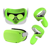 Custodia protettiva per impugnatura per lenti per occhiali VR per Oculus Quest 2, White, Red, Green