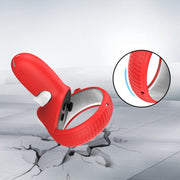 Custodia protettiva per impugnatura per lenti per occhiali VR per Oculus Quest 2, White, Red, Green
