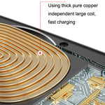 Supporto di ricarica wireless magnetico per auto intelligente da 15 W, For IPhone 12 / 13 Series
