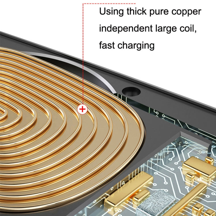 Supporto di ricarica wireless magnetico per auto intelligente da 15 W, For IPhone 12 / 13 Series