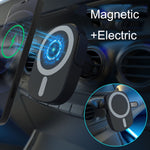 Supporto di ricarica wireless magnetico per auto intelligente da 15 W, For IPhone 12 / 13 Series