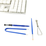 Kit di pulizia del filo dell'albero di prova dell'interruttore dell'estrattore del copritastiera della tastiera meccanica 4 in 1, 4 In 1
