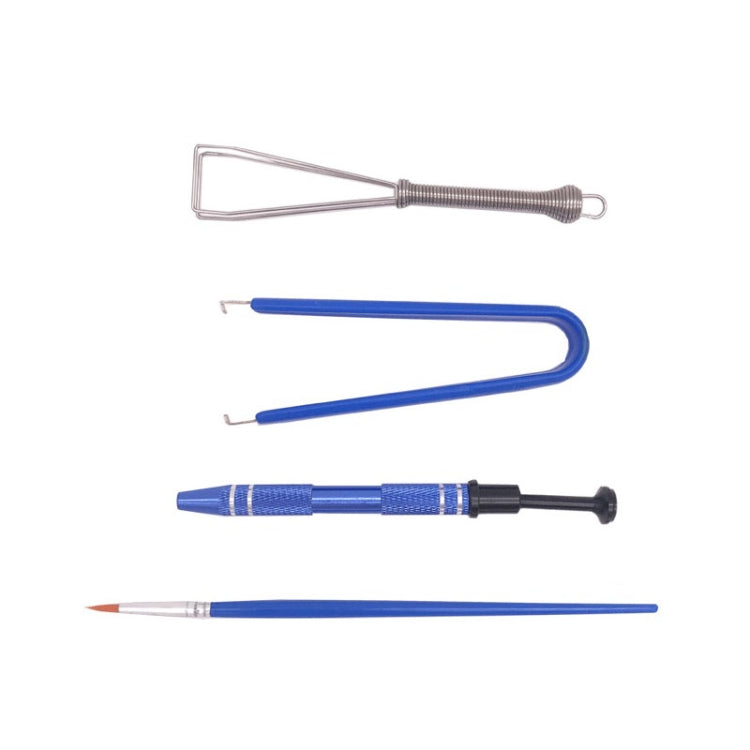 Kit di pulizia del filo dell'albero di prova dell'interruttore dell'estrattore del copritastiera della tastiera meccanica 4 in 1, 4 In 1