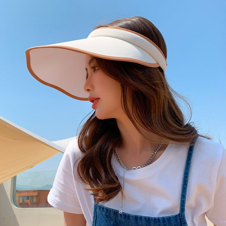 Summer Beach Petal Brim Open Top Protezione solare Cappello da sole, D-189 Black, D-189 Beige, D-189 Sky Blue, D-189 Purple, D-189 Orange, D-181 Black, D-181 Beige, D-181 White, D-137 Black, D-137 Beige, D-137 Navy Egde Black, D-137 Pink Edge Black    ...