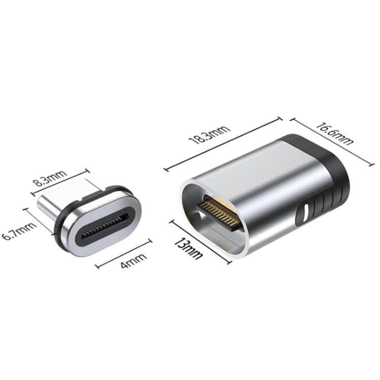 Adattatore magnetico Type-C USB-C 100W 24Pin