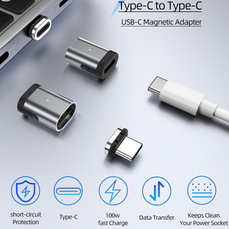 Adattatore magnetico Type-C USB-C 100W 24Pin