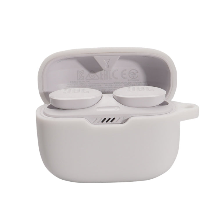 Custodia in silicone per cuffie Bluetooth wireless JBL T230NC TWS, White, Mint Green, Pink, Black, Red, Yellow, Matcha Green, Ink Green, Sky Blue, Afternoon Blue