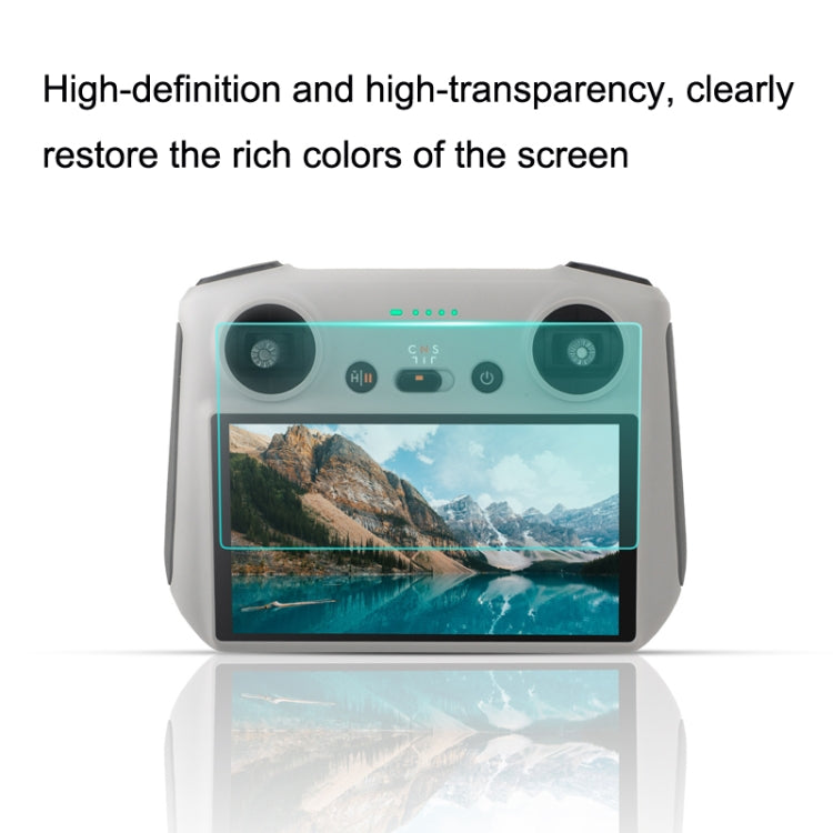 Sunnylife MM3-GHM387 9H 2.5D HD Pellicola in vetro temperato per telecomando Mini3 Pro, MM3-GHM387