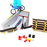 Set Mini Finger Bike e Skateboard con Accessori