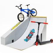 Mini Finger Bike Bicycle Finger Skateboards Skate Ramp Parts Set, CDH-7, CDH-8, CDH-9, CDH-10, CDH-11
