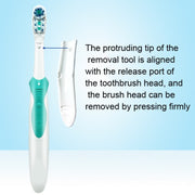 Testina di ricambio per spazzolino elettrico multidirezionale da 4 pezzi/set per Oral B 3733 4732 4734