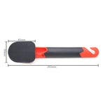 Spugna per pennello per ceratura per pneumatici con pennello per verniciare pneumatici per auto a manico lungo, 10PCS Sponge, Handle + Sponge