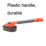 Spugna per pennello per ceratura per pneumatici con pennello per verniciare pneumatici per auto a manico lungo, 10PCS Sponge, Handle + Sponge