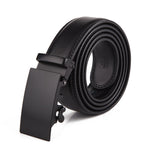 Dandali Casual Uomo Cintura con fibbia automatica Cinturino per pantaloni in pelle morbida da lavoro, 120cm