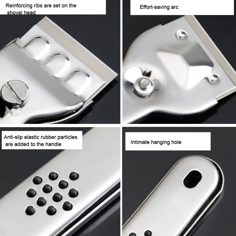 2 set spatola per la pulizia multifunzionale raschietto per la decontaminazione delle piastrelle della cucina, Decontamination Scraper